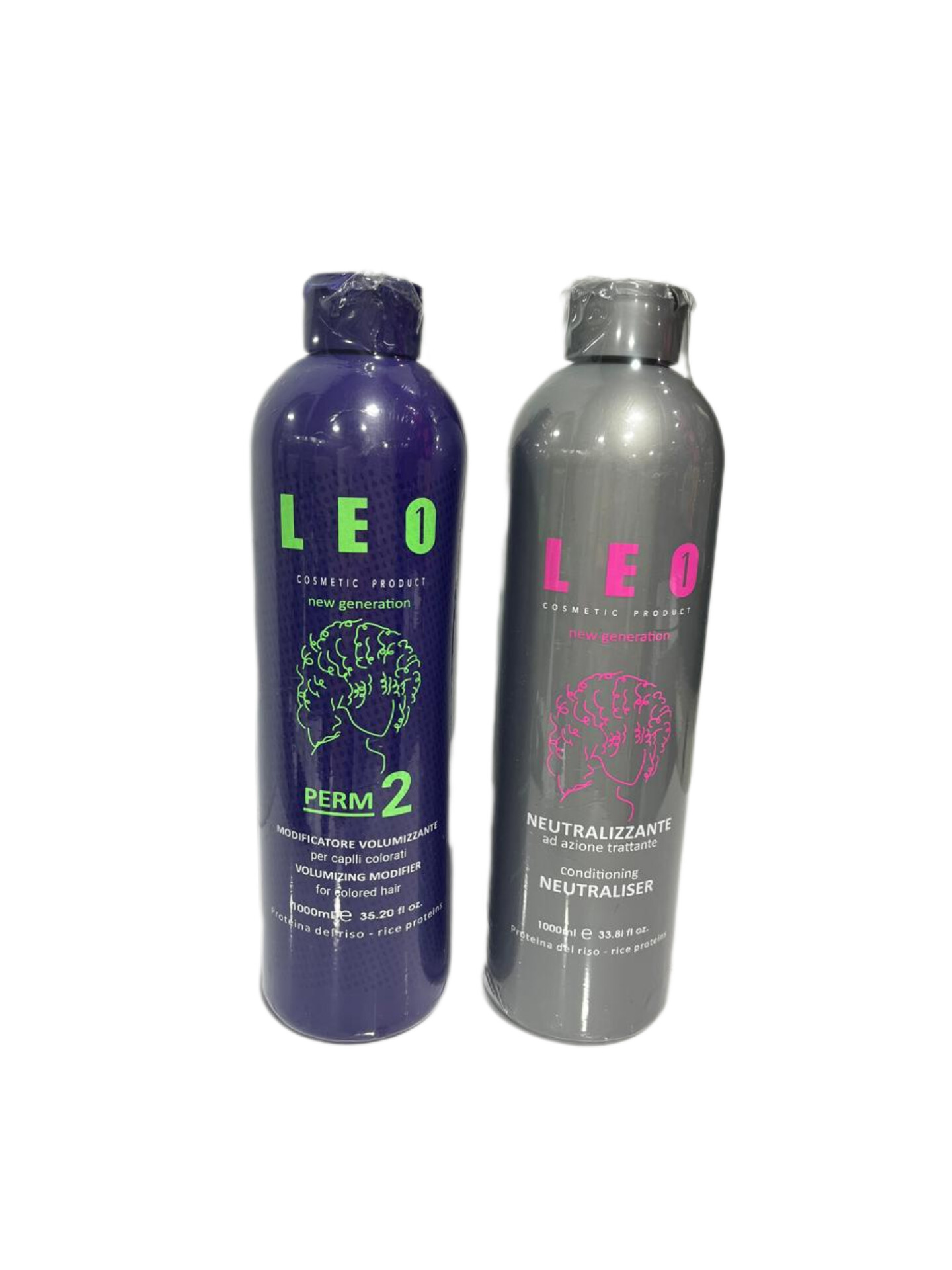 مواد فر دائم لئو شماره 2 مخصوص موهای رنگ شده