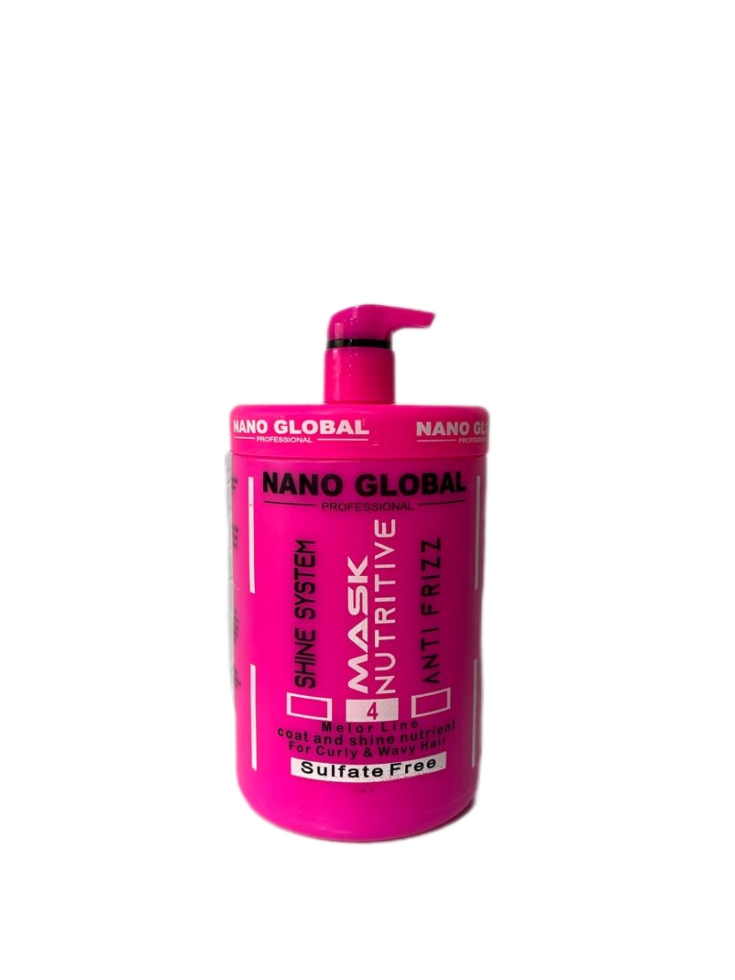 ماسک مو داخل حمام نانوگلوبال مخصوص موهای فر و مجعد