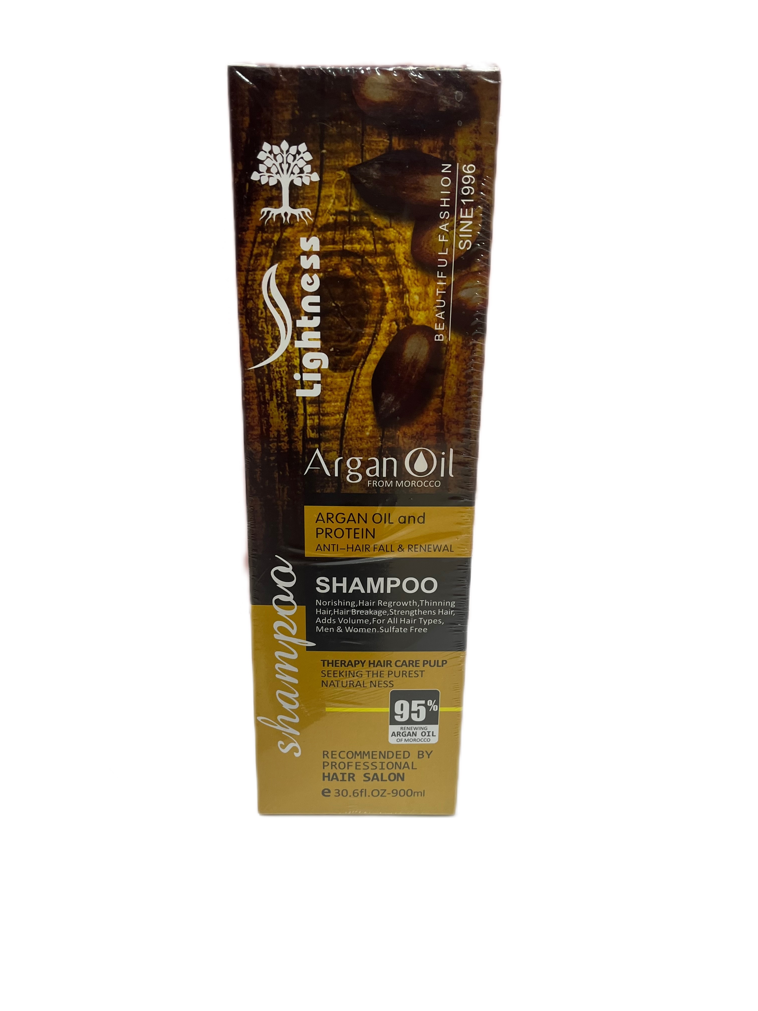 شامپو ضد ریزش و تقویت‌کننده آرگان و پروتئین – Therapy Hair Care Pulp